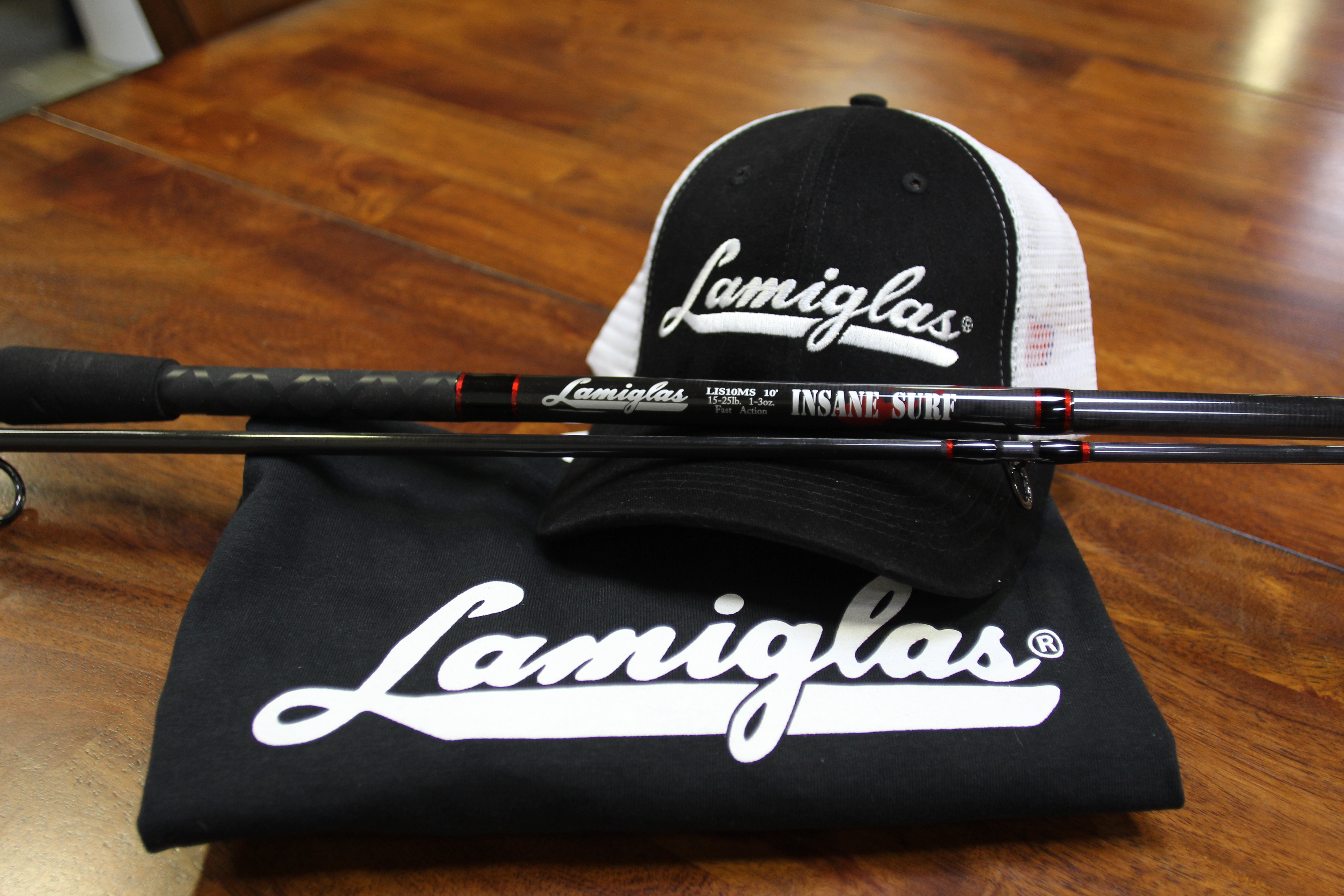 lamiglas insane surf spinning rod